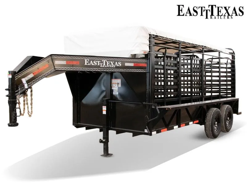 2026 East Texas Gooseneck Livestock Trailer