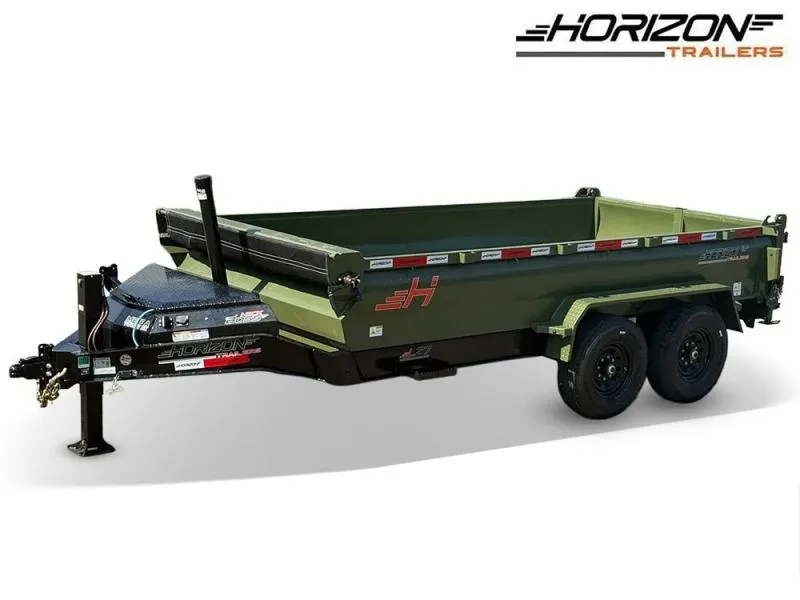 2024 Horizon LZ7 Bumper Pull Dump Trailer