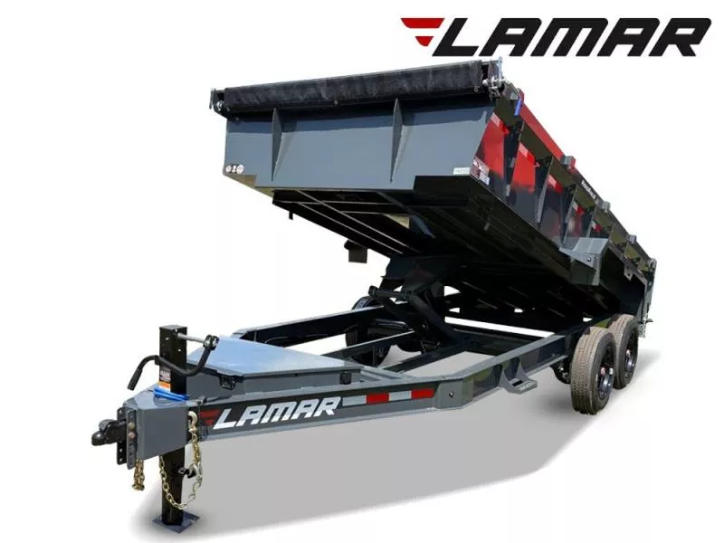 2024 Lamar DT Bumper Pull Dump Trailer
