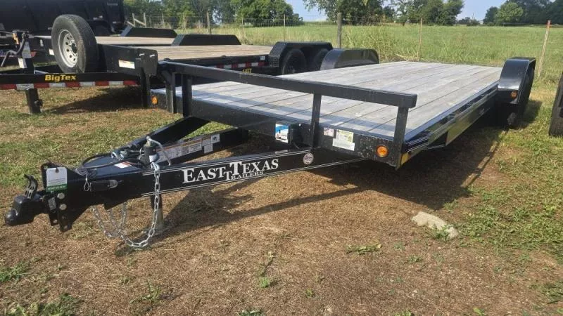 2024 22'x7' East Texas Trailers Single Car 039959