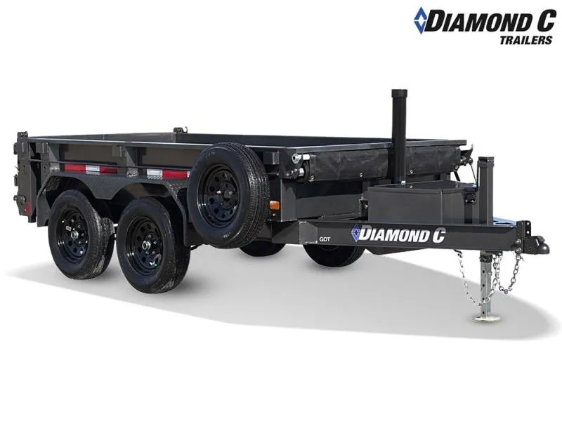 2024 Diamond C GDT Bumper Pull Dump Trailer