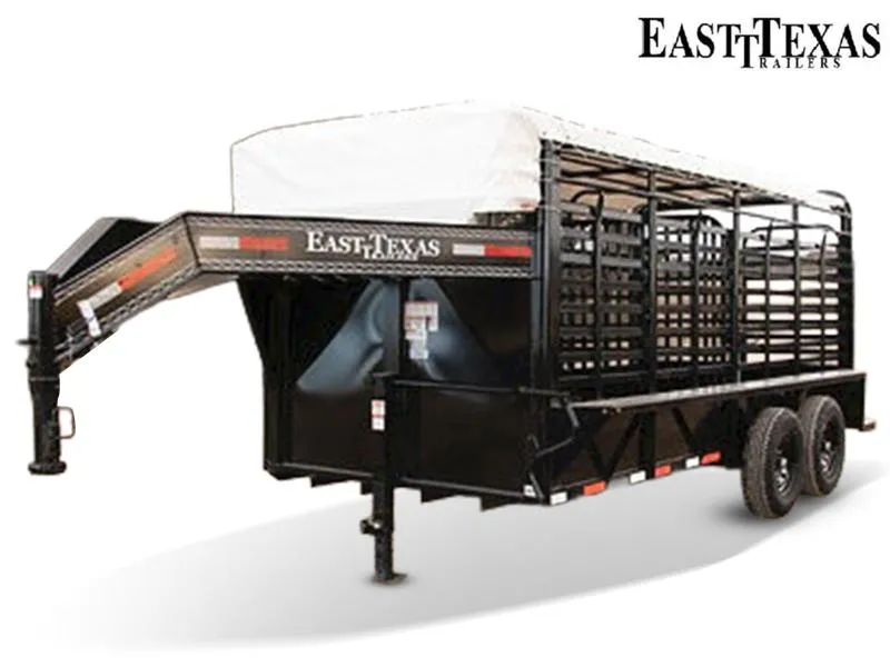 2026 East Texas Gooseneck Livestock Trailer