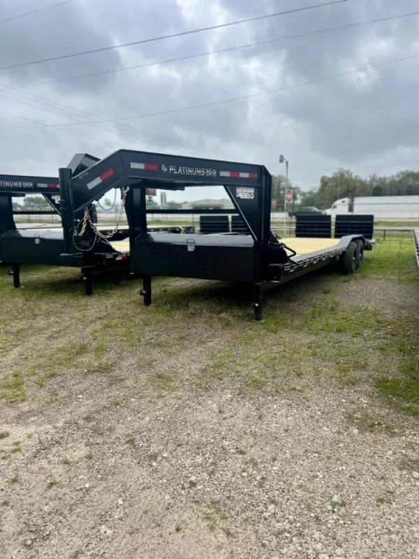 2025 26' DP Platinum Star Gooseneck 7k Axles