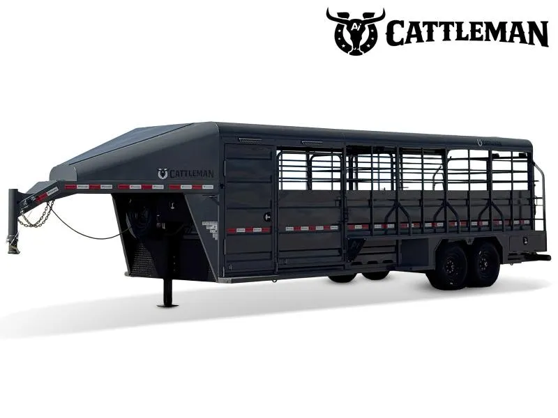 2024 Cattleman Gooseneck Livestock Trailer