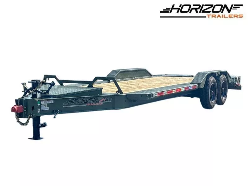 2026 22' HEH Equipment Trailer (2) 10K Axles, Drive Over Fenders, 3' Dove W/ Mountain Ramps