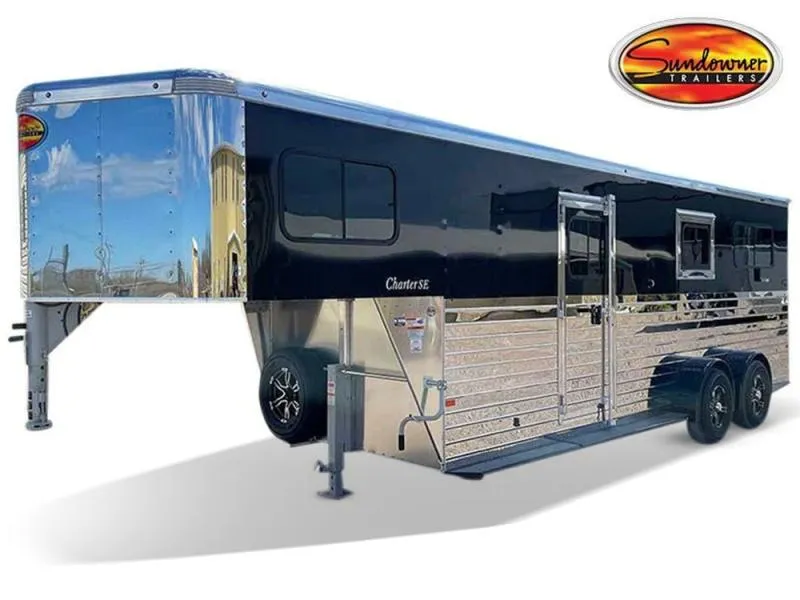 2025 Charter TR SE 2+1 Gooseneck Trailer