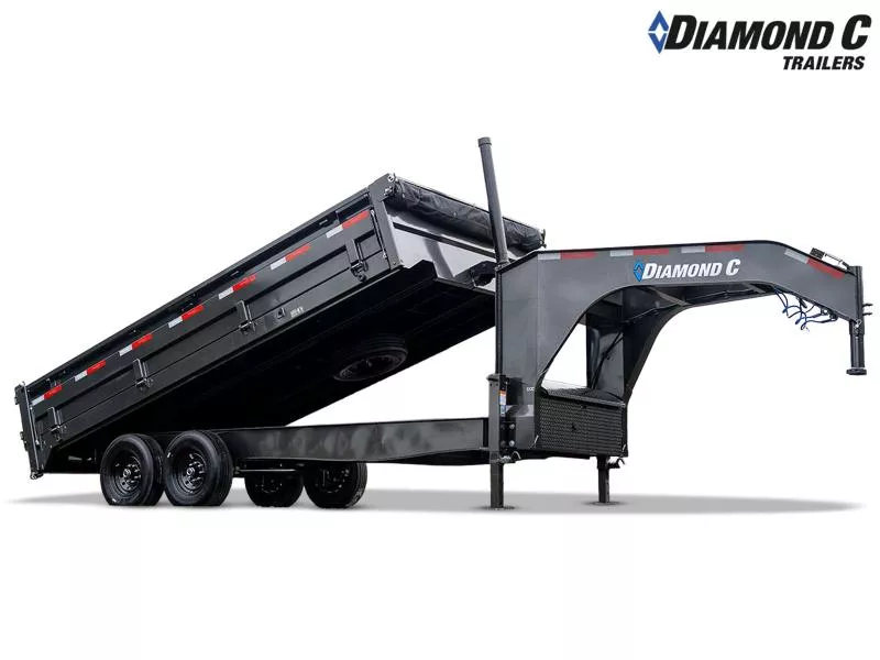 2024 Diamond C DOD Gooseneck Dump Trailer