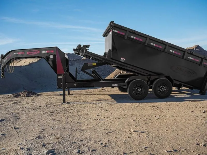 2025 Dura Haul 14' GN Roll off Bundle (2) 7k Axles + 1 Bin w/ 4' Walls 10756