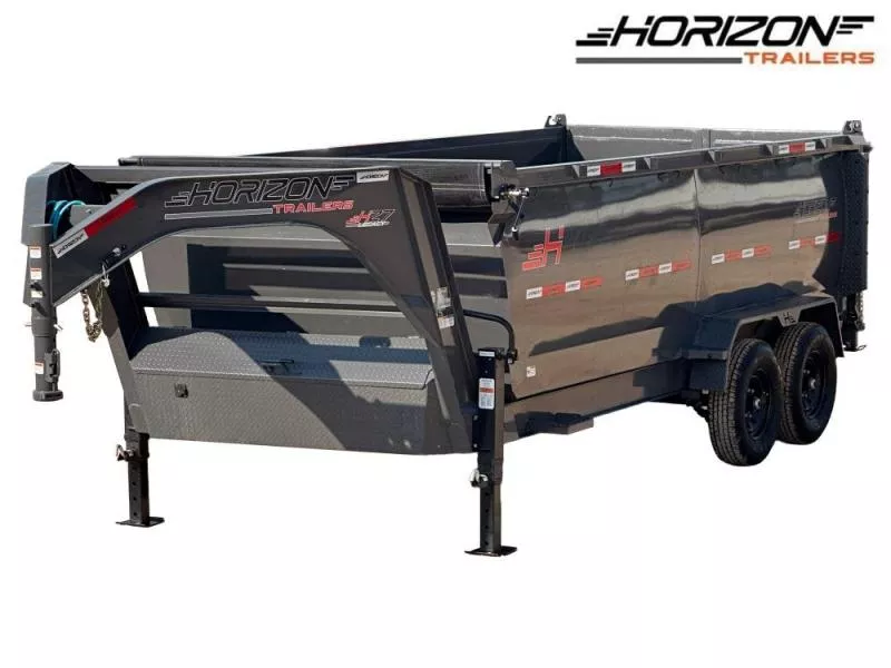 2026 16' HZ7 GN Dump 48" Sides-7K Axles 12156
