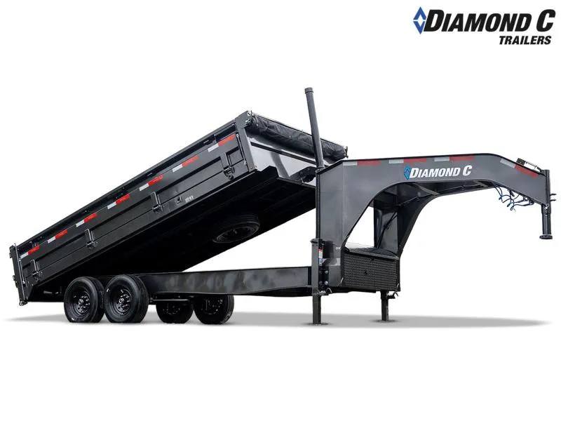 2024 Diamond C DOD Gooseneck Dump Trailer