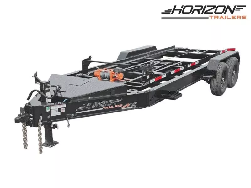 2026 14' Horizon RDZ BP Roll Off Base Trailer-(2) 7k Axles 013789