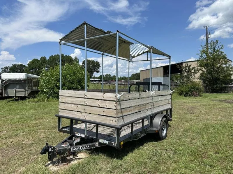 2024 12'x6' East Texas Trailers Utility Trailers