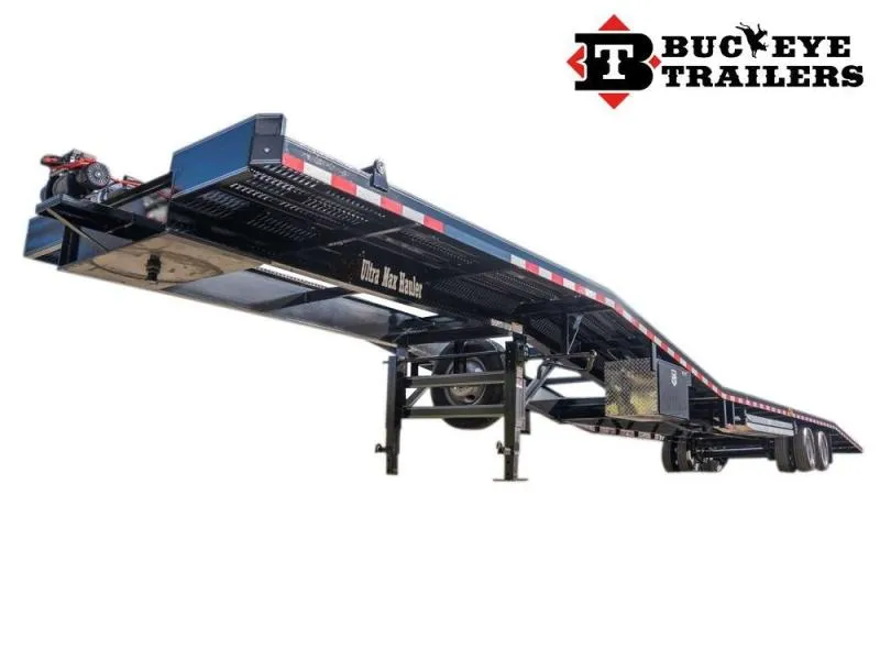 2026 53' Ultra Max 4 Car Trailer, 10K Axles, 102" Wide, 30" Wide Grate, 9' Aluminum Ramps 149125