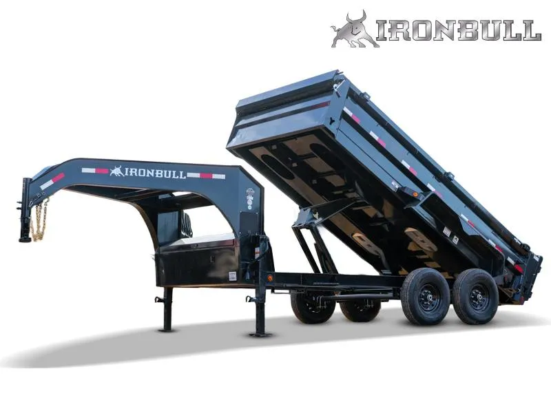 2024 IronBull DTG Gooseneck Dump Trailer
