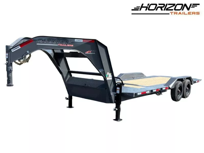 2024 Horizon HET Gooseneck Drive Over Fenders Tilt Trailer