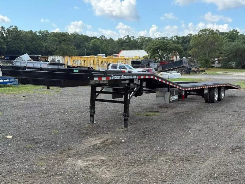 2025 53' Ultra Max 4 Car Trailer, 10K Axles, +3F +3R, 102" Wide, 30" Wide Grate, 9' Aluminum Ramps