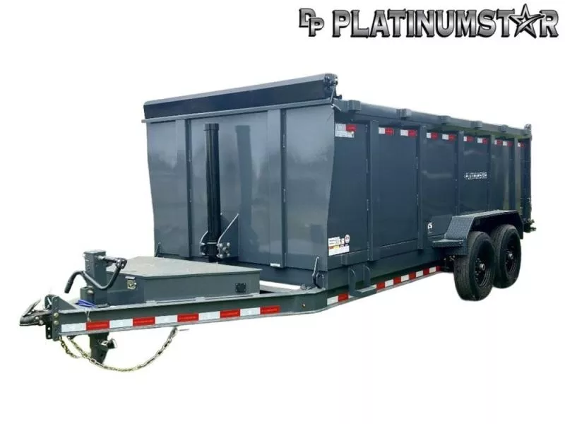 2025 16' DP Platinum Star BP Dump Trailer 7k Axles