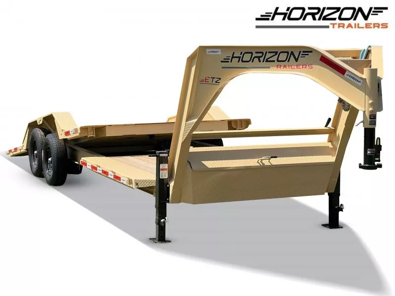 2024 Horizon ETZ Gooseneck Equipment Tilt Trailer