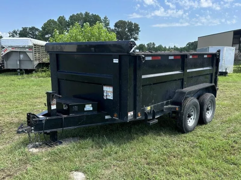 2023 12'x7' East Texas Trailers Dump Trailers
