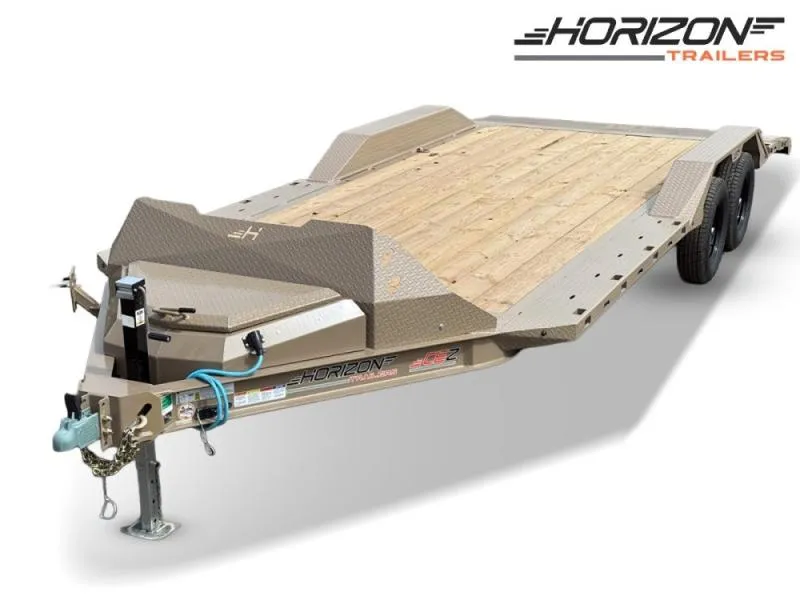 2026 20' Horizon CEZ Bumper Pull Single Car Trailer-(2) 3.5k Axles 16088