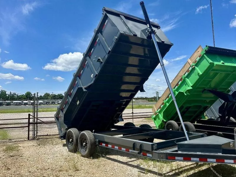 2025 16' BP Dump Trailer 3' Walls 7k Axles