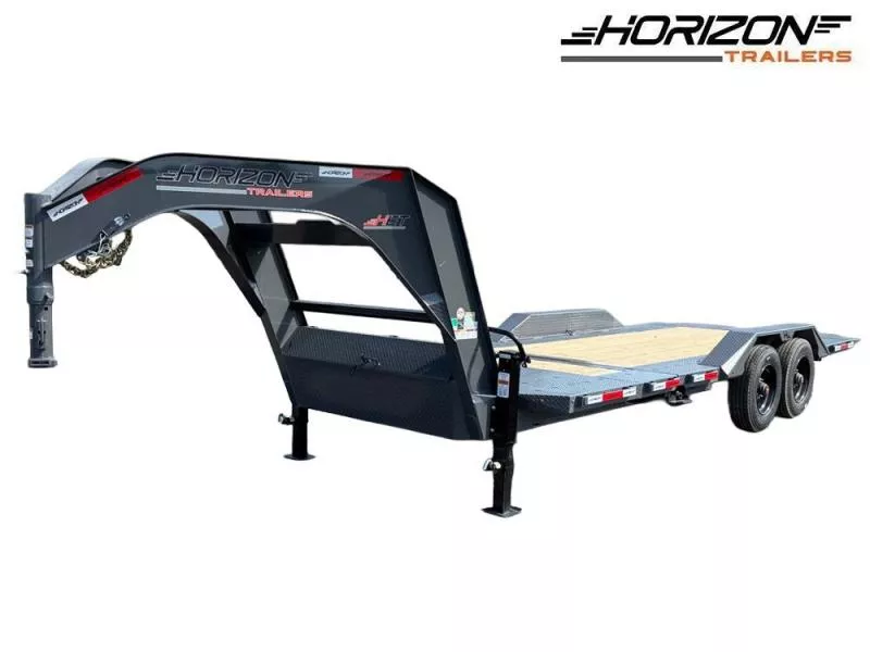 2025 22' Tilt Equipment Trailer Gooseneck 102" Wide (2) 10K Axles