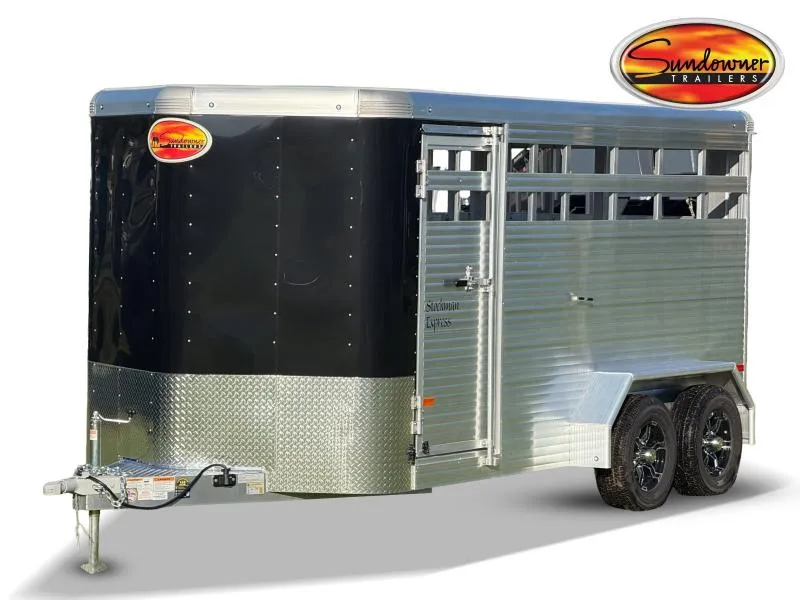 2026 Sundowner Stockman Express Bumper Pull Livestock Trailer