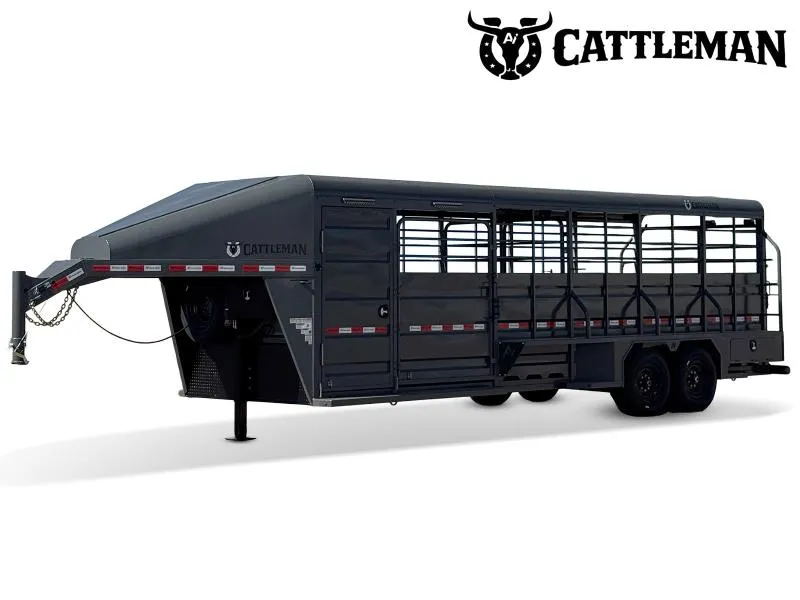 2024 Cattleman Gooseneck Livestock Trailer