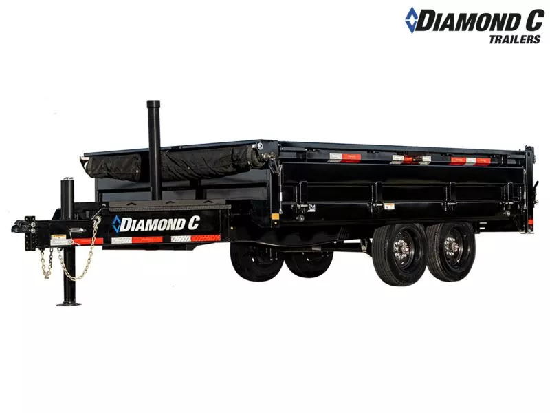 2024 Diamond C DOD Bumper Pull Dump Trailer
