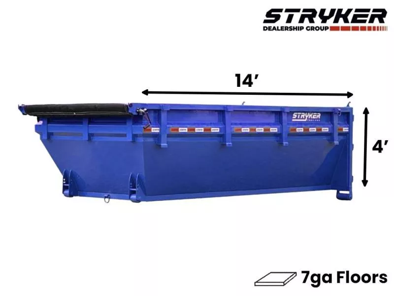 2025 14' Roll Off Bin 4' Walls 2-1319