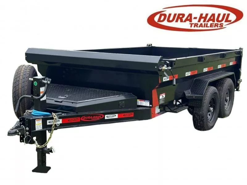 2025 12' x 6' Dump Trailer DRM 24" Side Walls (2) 7K Axles Scissor Lift