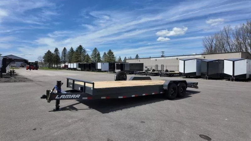 2025 24' H8 Bumper Pull Mega Ramps 8K Axles