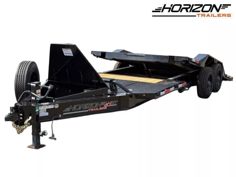 2024 Horizon HET Bumper Pull Drive Over Fenders Tilt Trailer
