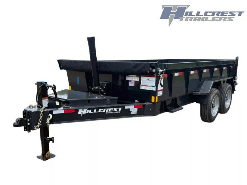 2024 Hillcrest Bumper Pull Dump Trailer
