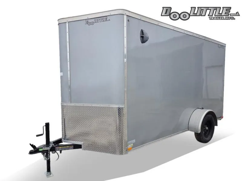 2025 6 x 12 Doolittle Enclosed Trailer-(1) 3.5k Axle 70726