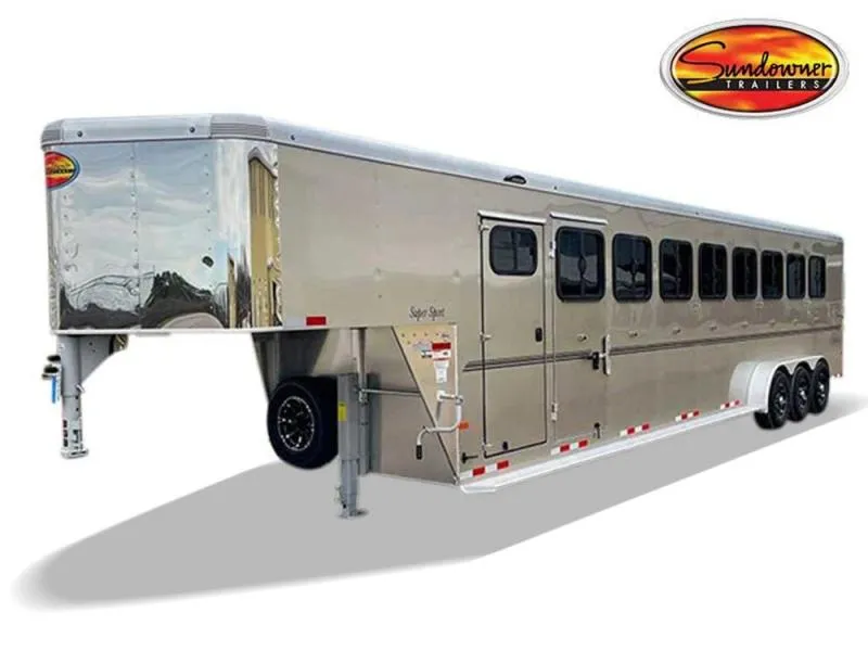 2025 Super Sport Gooseneck Horse Trailer