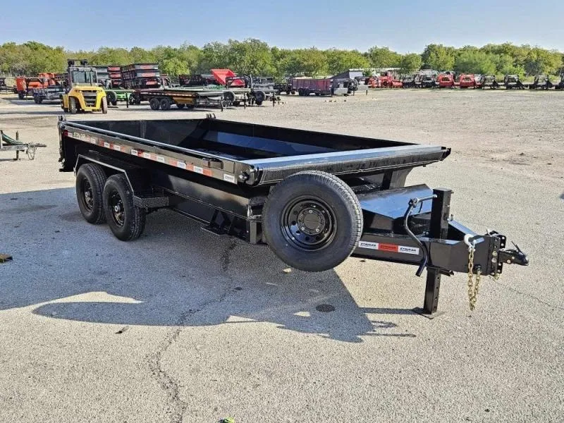 2025 14' Stryker EDT Bumper Pull Dump Trailer 20" Side Walls-(2) 7k Axles 004046