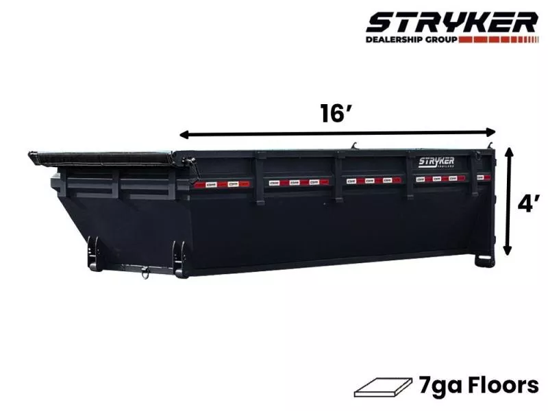 2025 16' Roll Off Bin 4' Walls 2-1323