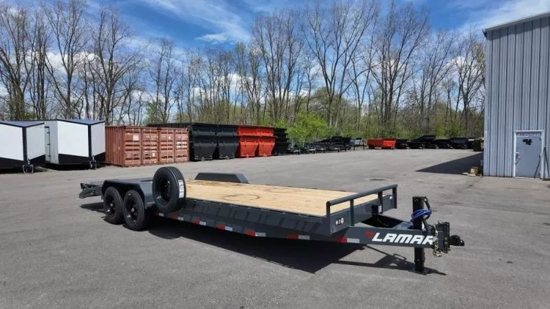 2025 24' H8 Bumper Pull Mega Ramps 8K Axles