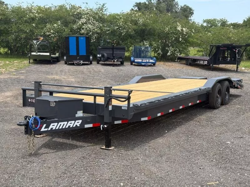 2025 28' H8 Pintle Hitch Mega Ramps 8K Axles