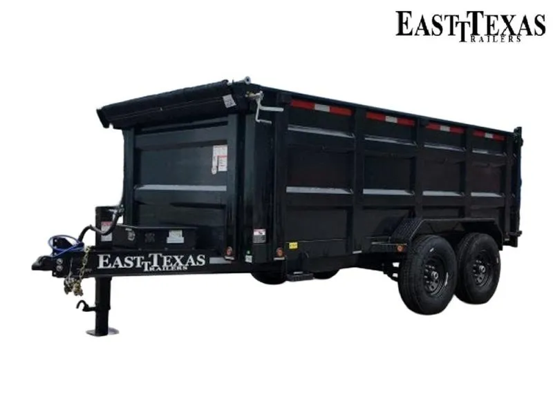 2026 83"x14' Bumper Pull Dump Trailer 48" Sides-14k GVWR 048273