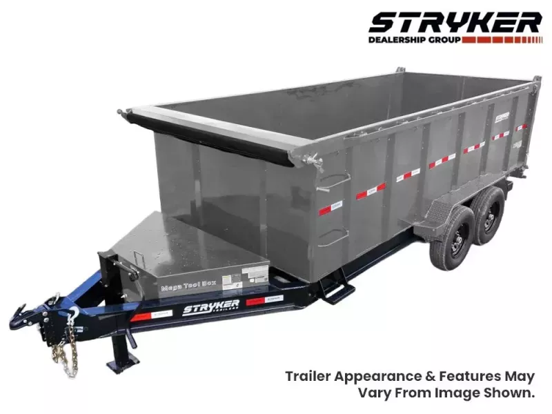 2026 16' SDT Dump Trailer (2) 8K Axles 48" Side Walls-620 Scissor Lift-3 Way Gate 003080