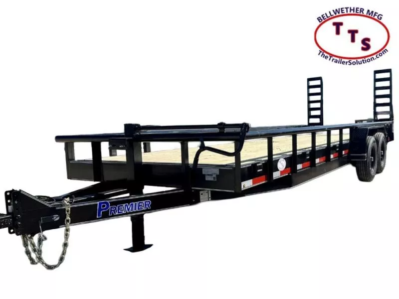 2025 24' Equipment Trailer-7K Axles-Wide Ramps