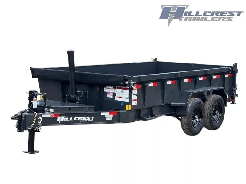 2025 14' Dump Trailer 24" Side Walls-Telescopic Lift