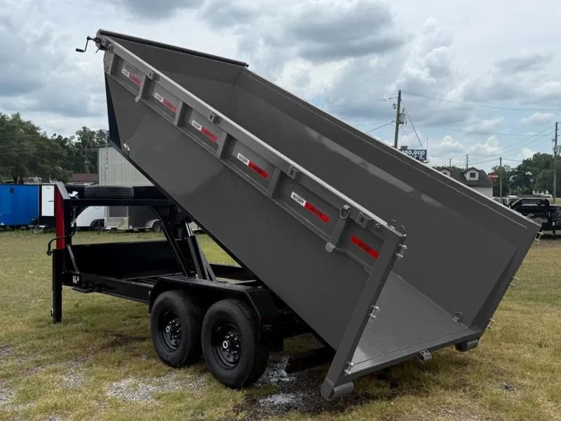 2025 Dura Haul 16' GN Roll off Bundle (2) 7k Axles + 1 Bin w/ 4' Walls 10761