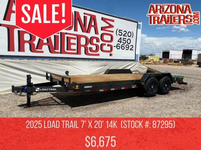 2025 20' Tandem Axle Equipment Hauler Trailer 329319