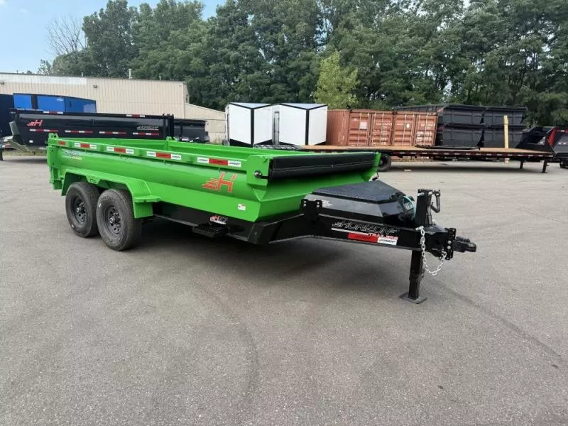 2025 14' HZ7 Dump 24" Sides-7K Axles-620 Scissor