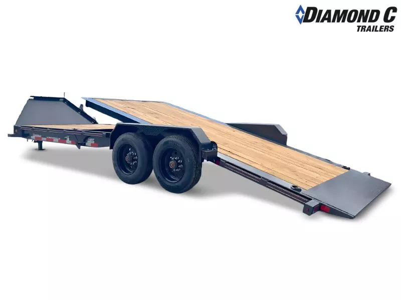 2024 Diamond C HDT Low Pro Bumper Pull Hydraulic Tilt Equipment Trailer