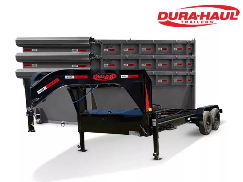 2025 Dura Haul 16' GN Roll off Bundle (2) 8k Axles + 3 Bins w/ 4' Walls 0965-A