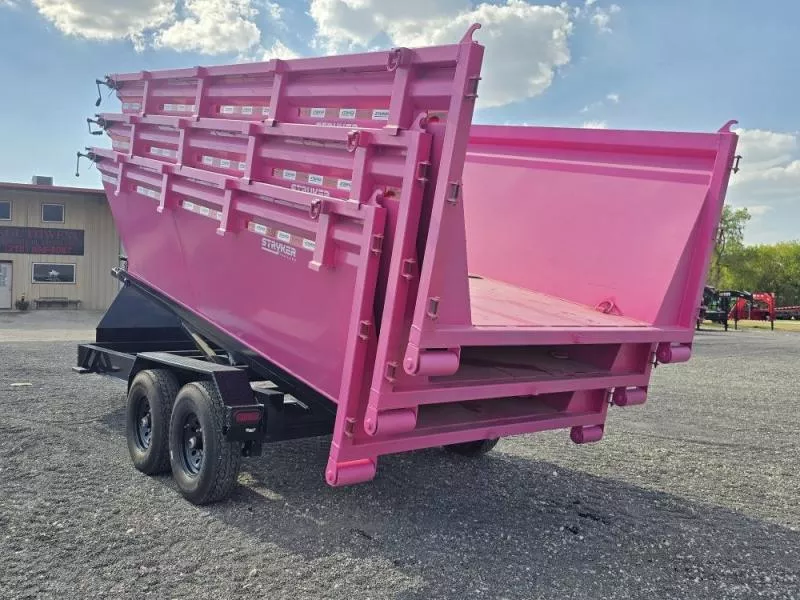 2025 Stryker 16' BP Roll off Bundle (2) 7k Axles + 3 Bins w/ 4' Walls 2752-A